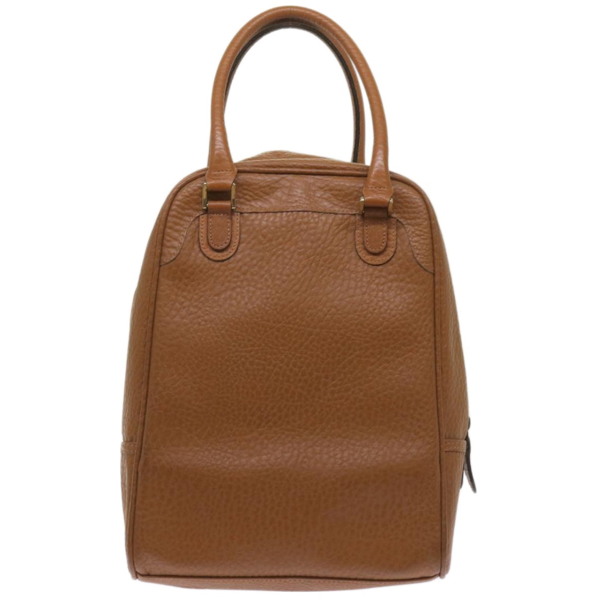 BurberrySs Sports Shoes case Hand Bag Leather Brown Auth 68261