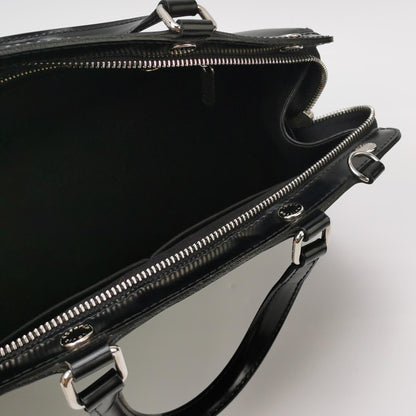 Louis Vuitton Brea Doctor Bag Medium Calfskin Water Wave Rivet Decor Shoulder Bag 250516781194991