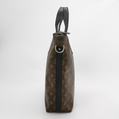 Louis Vuitton Kitan Leather Monogram Tote Shoulder Bag 24122678997960
