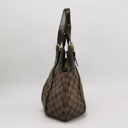 Louis Vuitton Sistina Large Checkered Push Lock Shoulder Bag 24121378981655