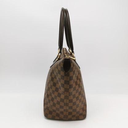 Louis Vuitton Saleya Leather Checkered Zip Shoulder Bag 24120478970146