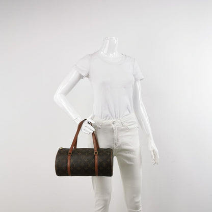 Louis Vuitton Papillon Large Monogram Print Vintage Cylinder Handbag 24120678973004