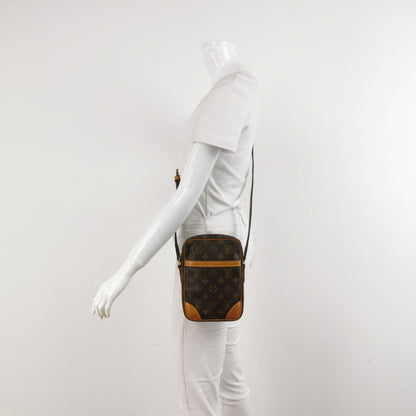 Louis Vuitton Danube Camera Bag Monogram Print Crossbody Shoulder Bag 24120378969727