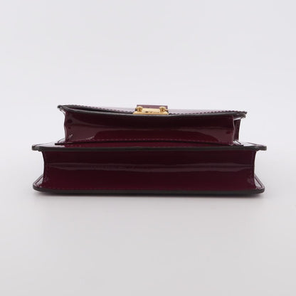 Louis Vuitton Monceau Patent Leather S-lock Crossbody Shoulder Bag 127840200660