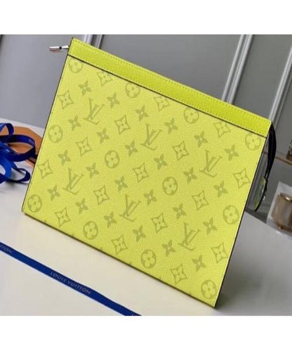 Louis Vuitton Pochette Voyage MM Monogram Yellow