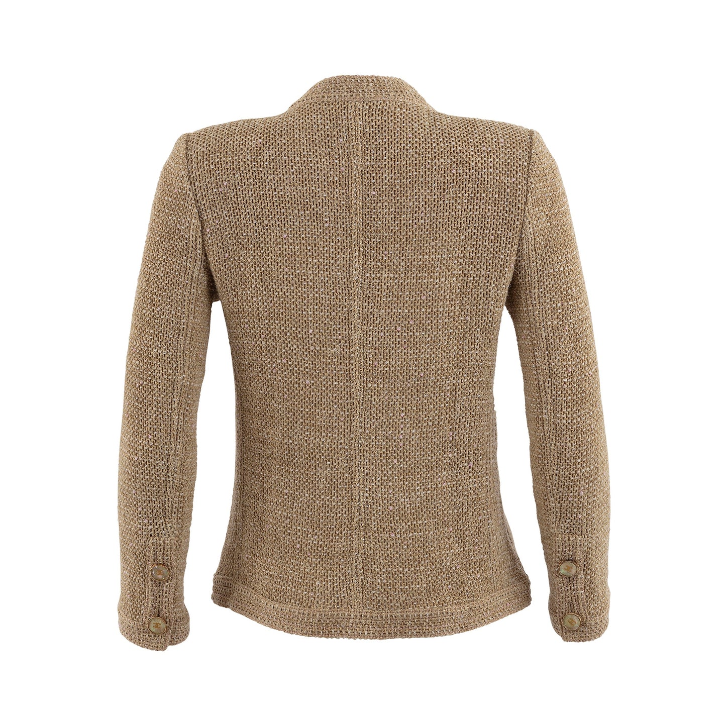 Beaded Pearly Tweed Jacket