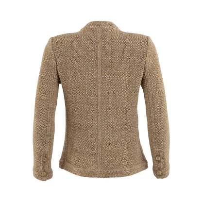 Beaded Pearly Tweed Jacket