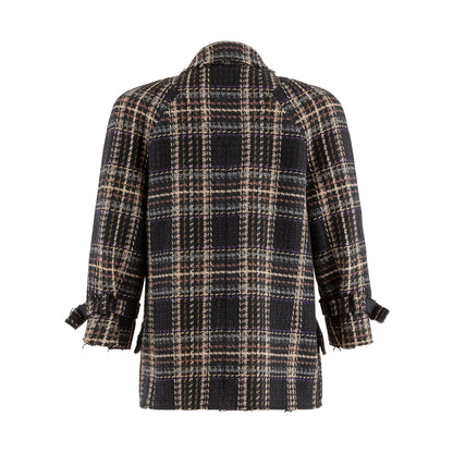 Navy Multi Tweed Jacket