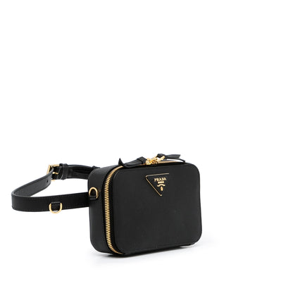 Prada Belt Bag Black Saffiano