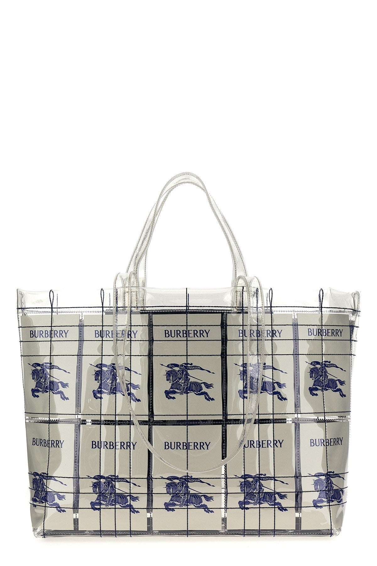 Burberry Women 'Ekd' Label Shopping Bag