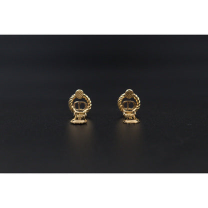 Very Good ( Rank A) ｜ Dior CD Earring Gold Plated｜24050926