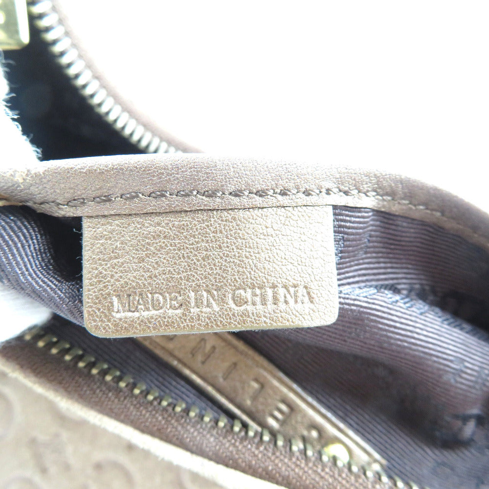 CELINE Handbag Suede mocha Women Used