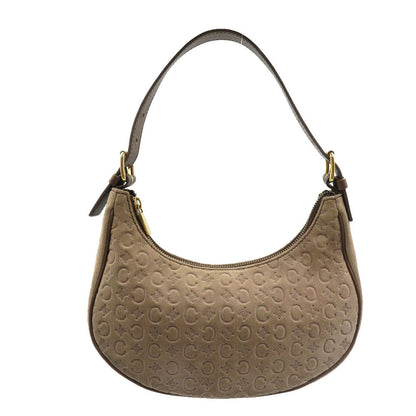 CELINE Handbag Suede mocha Women Used