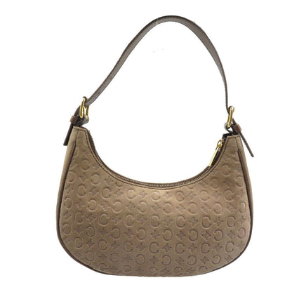 CELINE Handbag Suede mocha Women Used