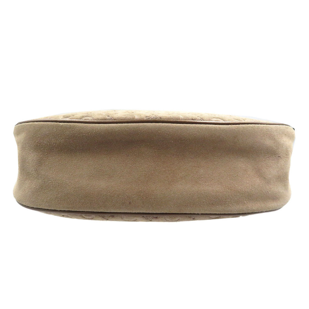 CELINE Handbag Suede mocha Women Used