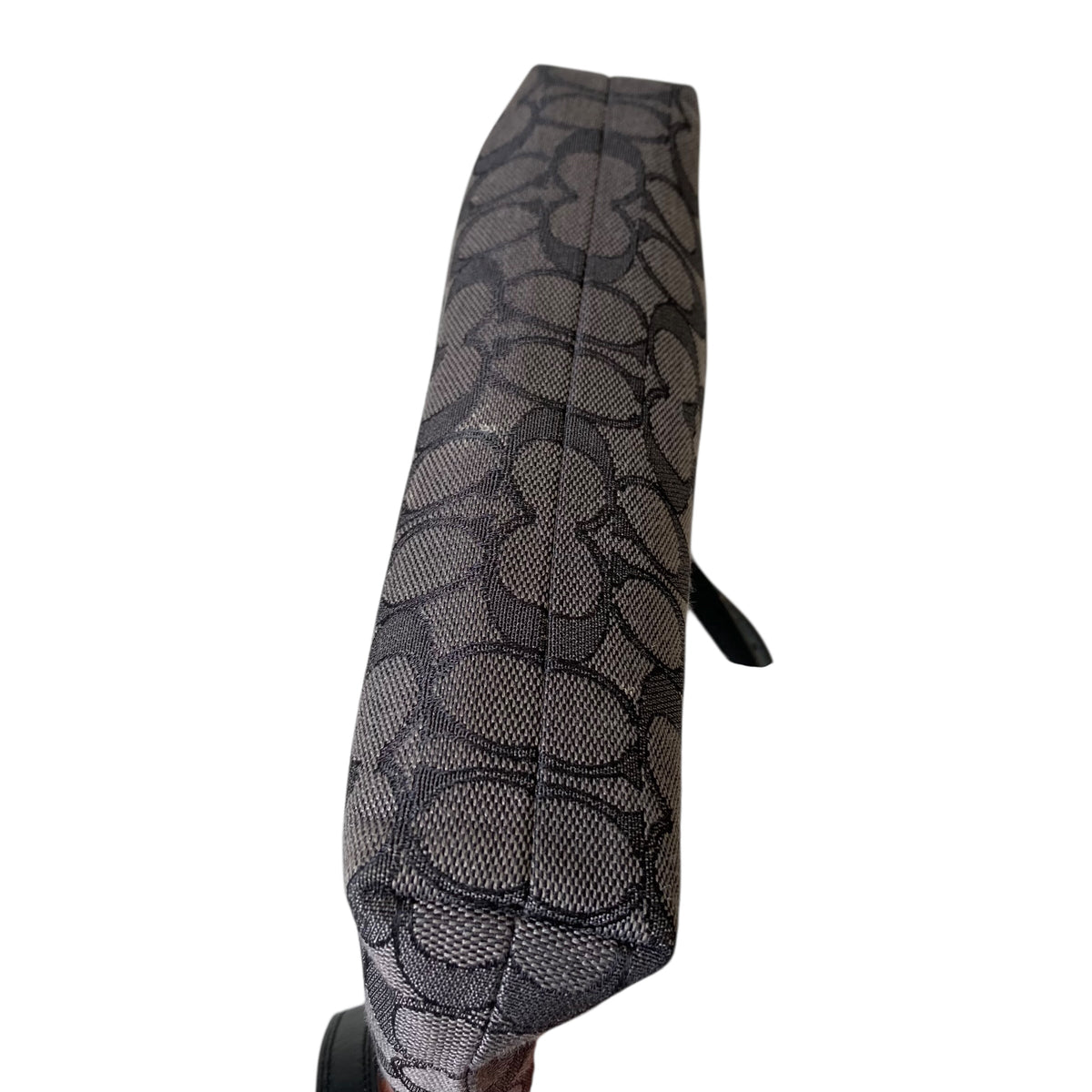 Crossbody Designer By Coach In Black & Grey, Size:Medium