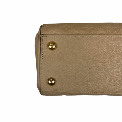 Louis-Vuitton Empreinte Leather Trocadero Bag in Dune