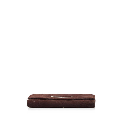 Prada Suede Trifold Wallet Small Wallets