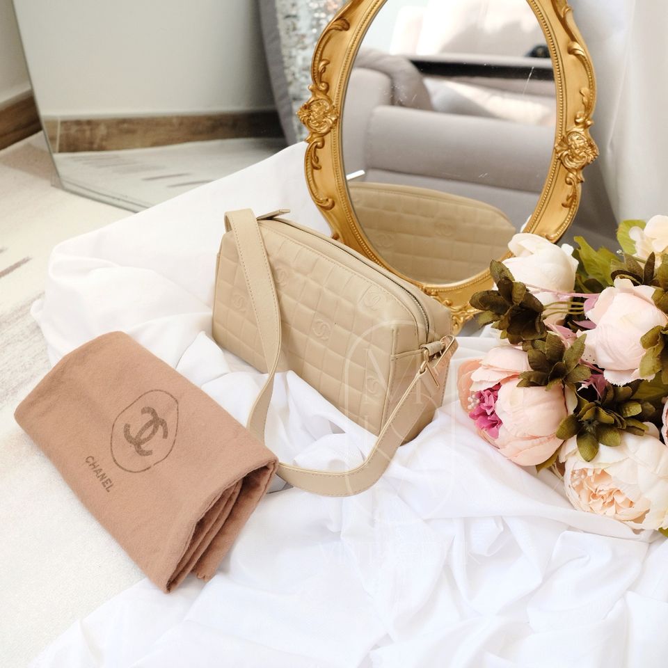 Chanel vintage sheepskin mini bag