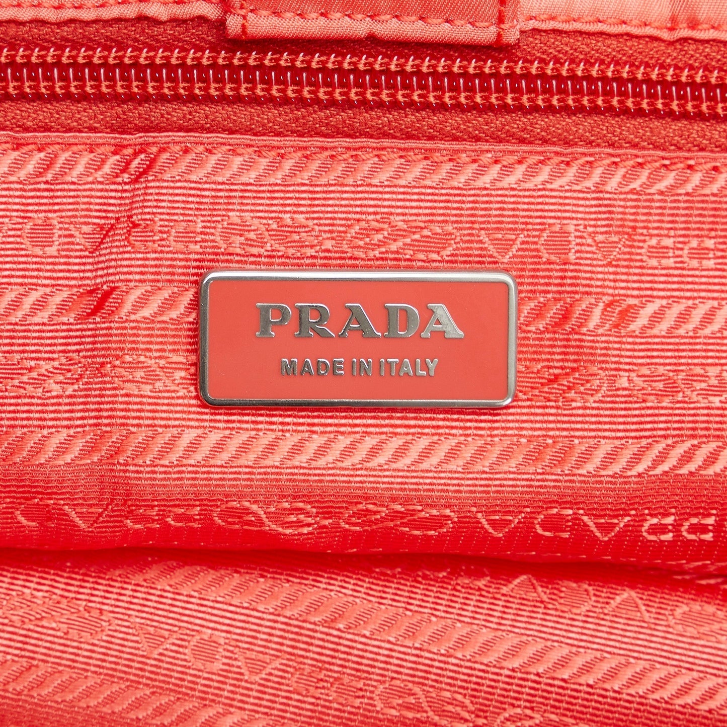 Prada Tessuto Tote Bag Pink Nylon