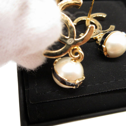 CHANEL Pierce metal gold