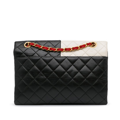 Multi Chanel Pagoda Colorblocking Shoulder Bag