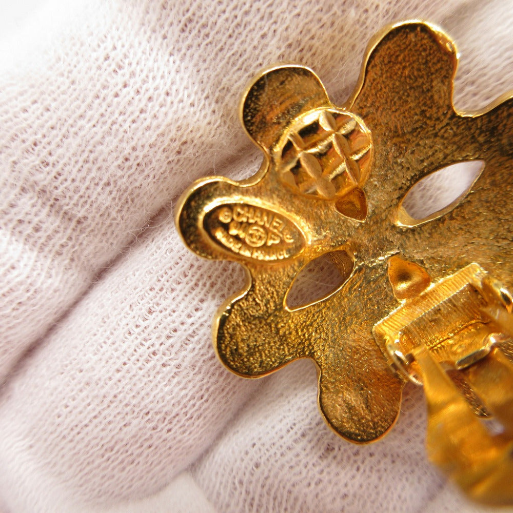 CHANEL Earring metal gold