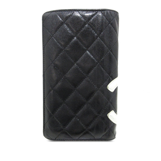 CHANEL Cambon Ligne Bifold Wallet Long Wallets