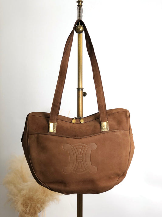 CELINE  Totebag Brown Vintage ntekc4
