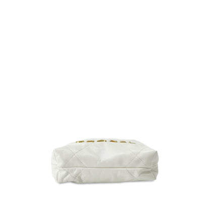 CHANEL Calfskin Mini 22 Satchel