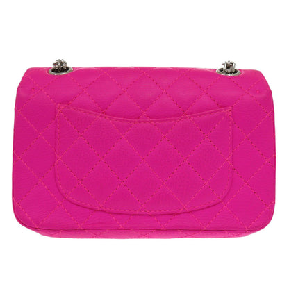 CHANEL Shoulder Bag Calfskin pink 2.55 Matrasse