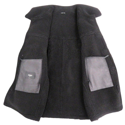 FENDI Other outerwear 13CPC-23 Mouton black 54