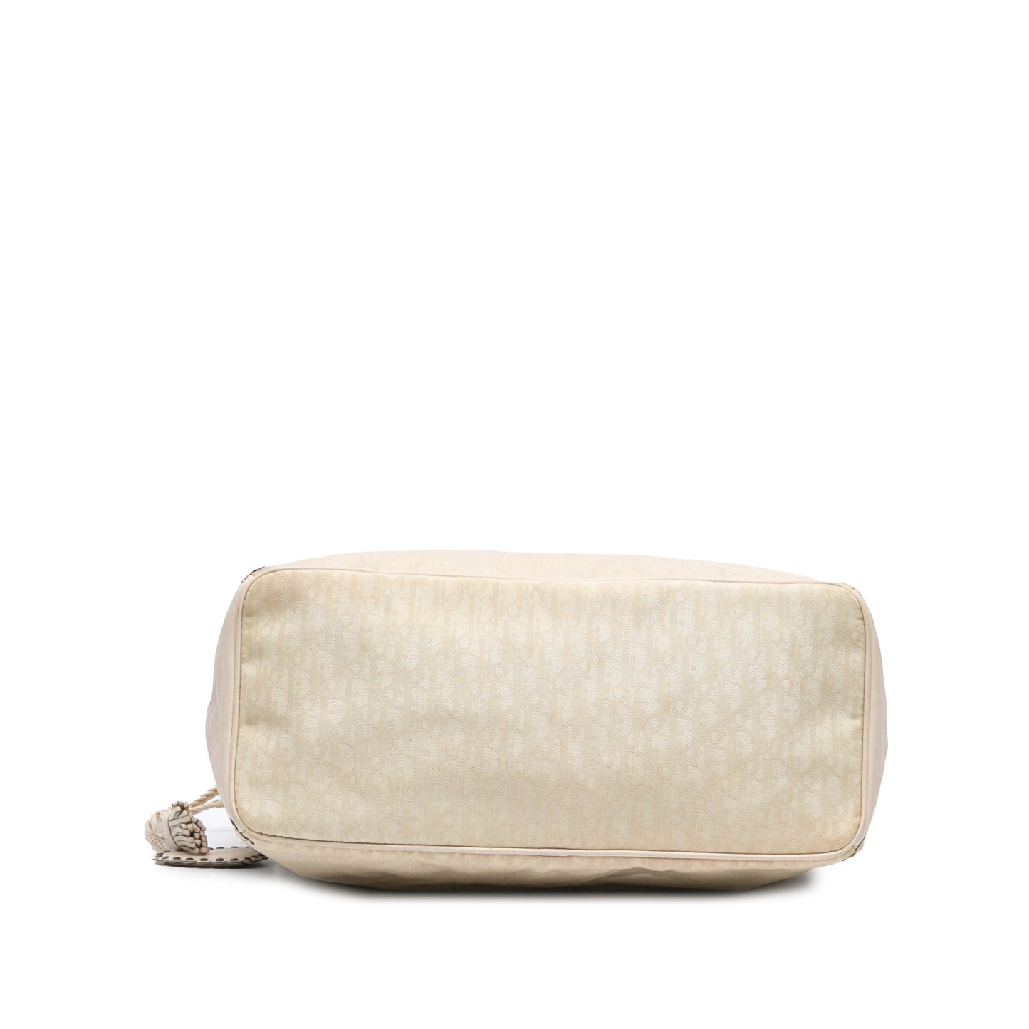 Diorissimo Canvas and Leather Ethnic Tote