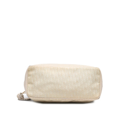 Diorissimo Canvas and Leather Ethnic Tote
