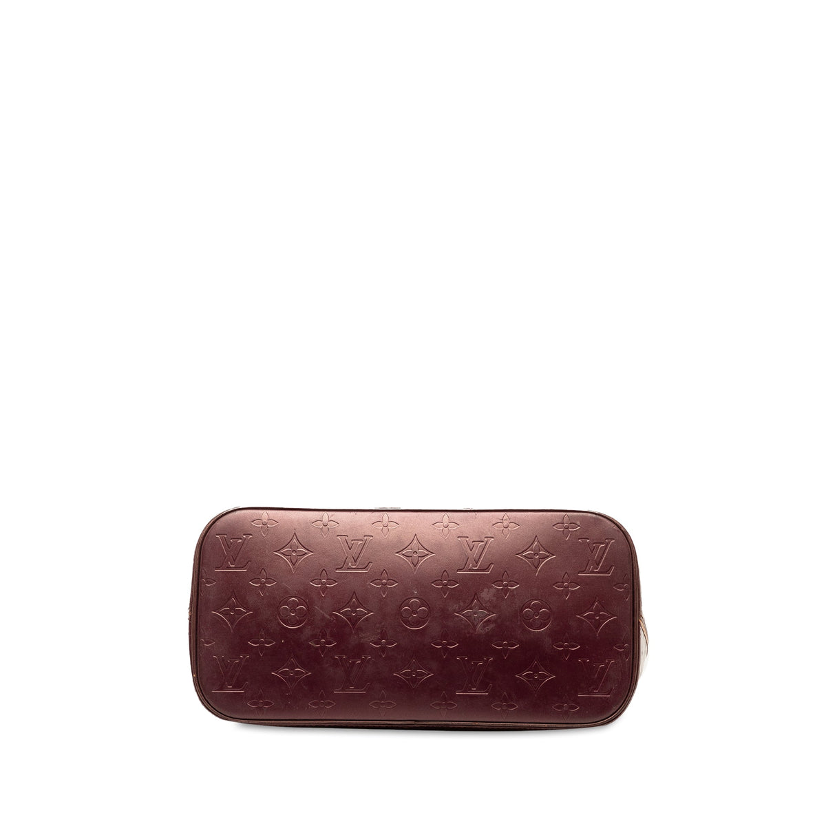 Red Louis Vuitton Monogram Mat Stockton Tote Bag