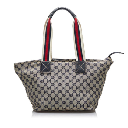 Gucci GG Canvas Web Handbag