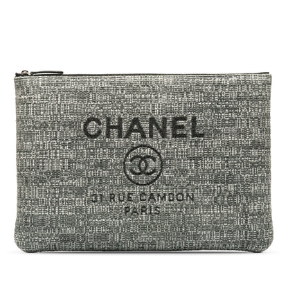 CHANEL Deauville O Case Clutch Bag