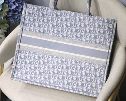 DR029 Book Tote Bag / HIGHEST QUALITY VERSION / S:14.4x11x6.9inch  L:16.3x13.8x7.1inch