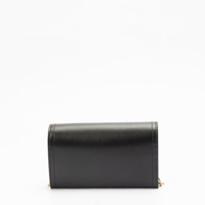 Moschino Mini M Logo Wallet on Chain