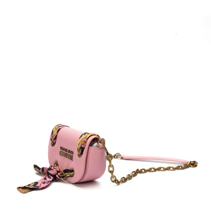 Versace Jeans Couture Pink Chain Crossbody Bag