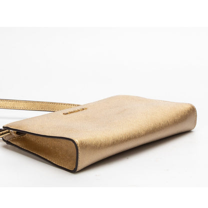 Michael Kors Jet Set Travel Pale Gold Crossbody Bag