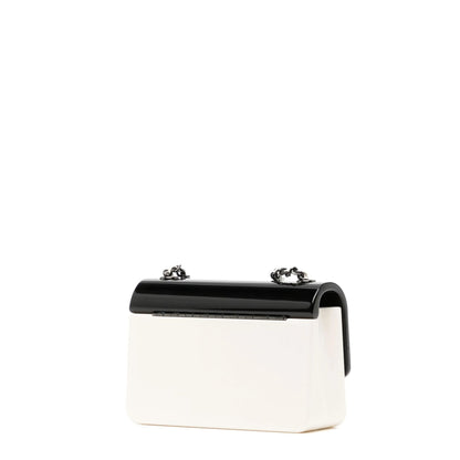 Colour-Block Flap Bag Minaudière