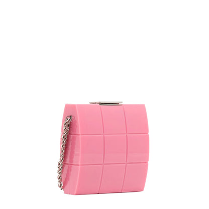 Pink Choco Bar Minaudière Clutch