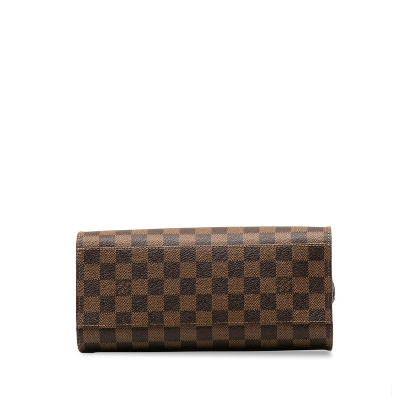 Louis Vuitton Triana N51155 Brown PVC Leather  Louis Vuitton