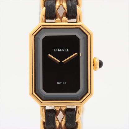 CHANEL PREMIER L GP  leather QZ Black