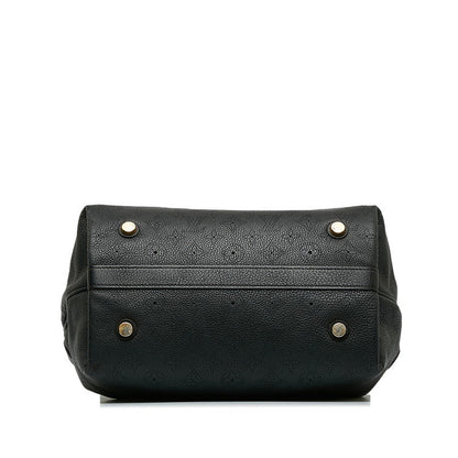 Louis Vuitton Monogram Makhina Seal PM Handbag M93465 Noir Black Leather  Louis Vuitton