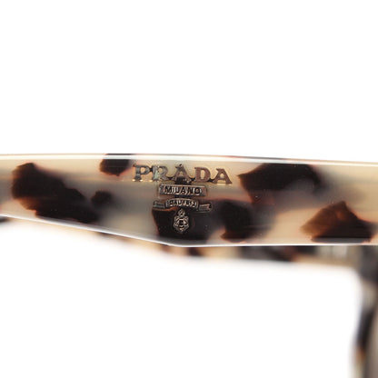 PRADA Oversized Leopard Print Sunglasses