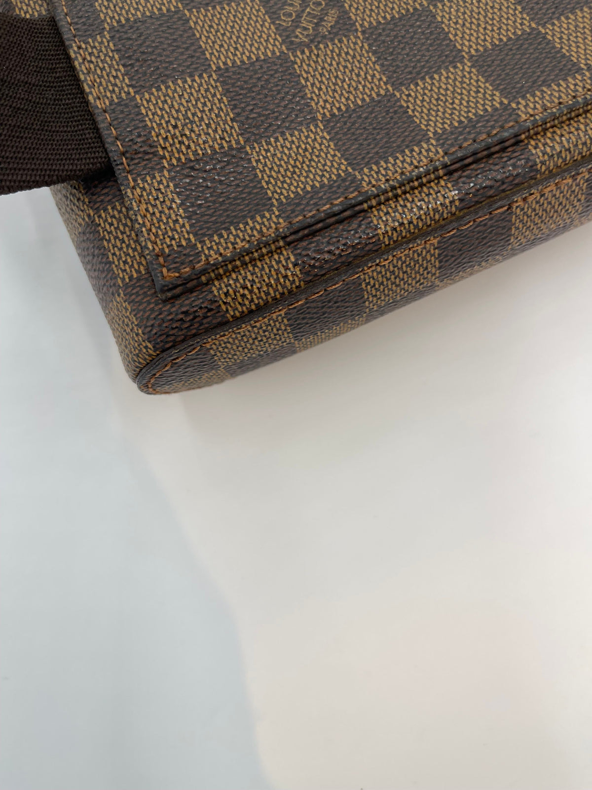 Louis Vuitton Damier Ebene Belt Bag Vintage - Brown Crossbody Bags, Handbags AG463O