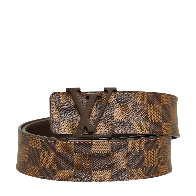 Louis Vuitton Sanctuary Initial Belt M9807 Brown PVC Leather  Louis Vuitton