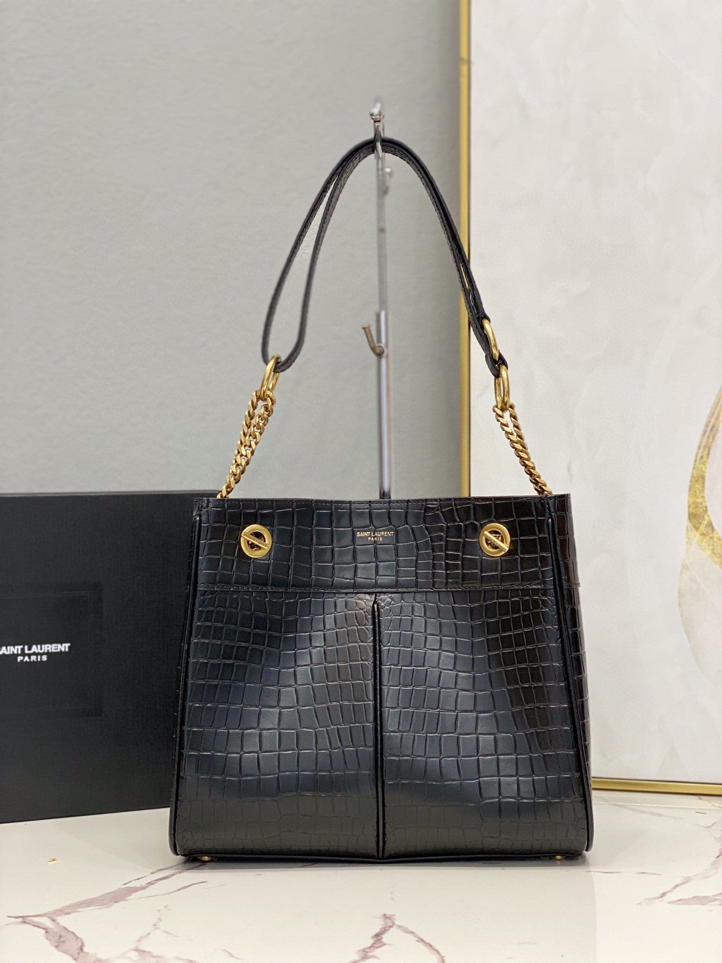 Yves Saint Laurent Claude-Effect Tote Bag